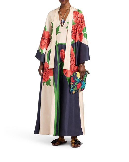 LaDoubleJ Multicolor Silk Twill Dress