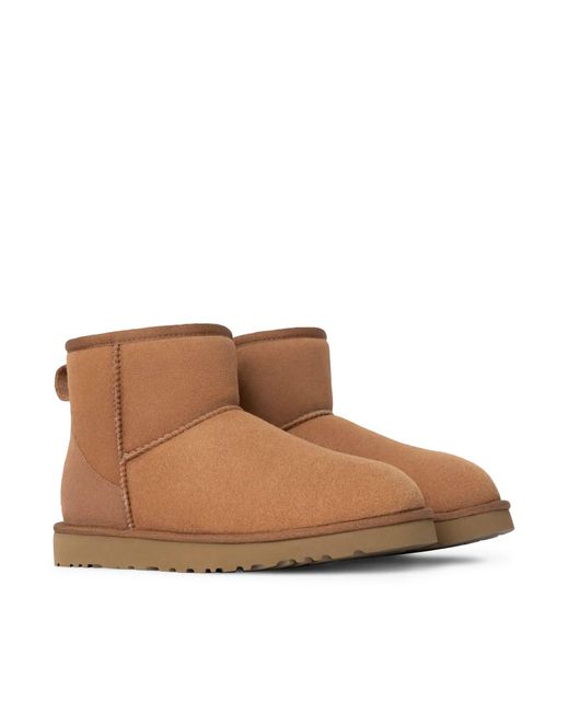 Ugg Brown Classic Mini Ankle Boots for men
