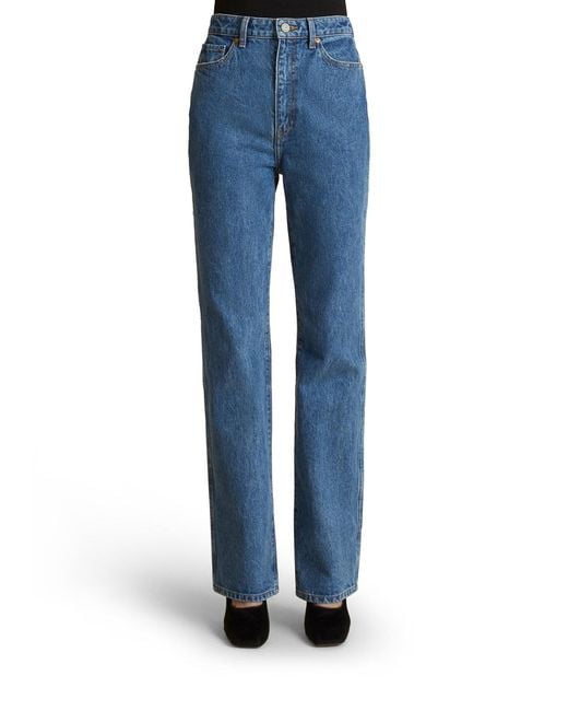 Khaite Blue Danielle High-waisted Jeans