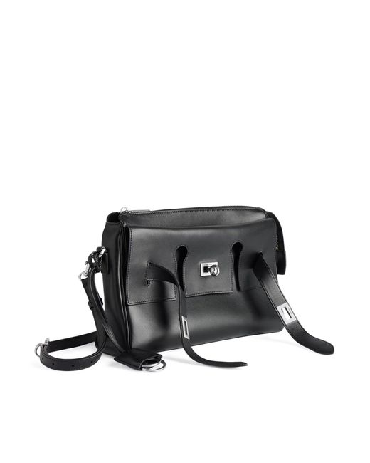 Balenciaga Small Bel Air Zip-up Messenger Bag In Smooth