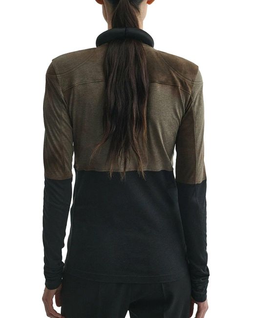 Phoebe Philo Green Tubular Cotton Top
