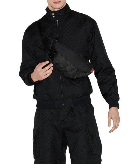 Marsupio gg misura piccola di Gucci in Black da Uomo