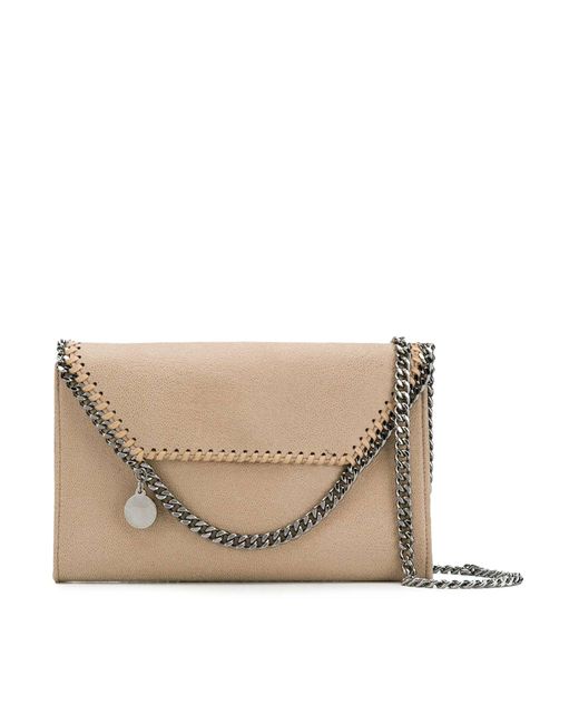 Stella McCartney Natural Falabella Shoulder Wallet Bag