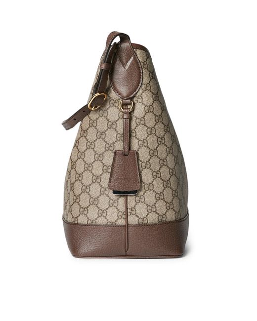 Gucci Gray Ophidia gg Shoulder Bag Medium Size