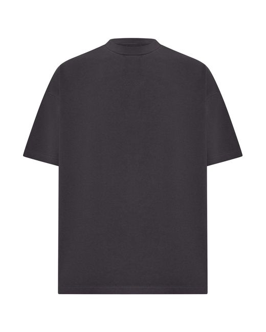 Fear Of God Blue 90's Oversized Cotton T-Shirt for men