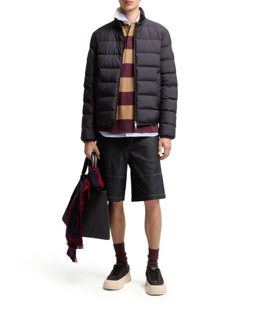 Moncler Black Maya Short Matt Down Jacket for men