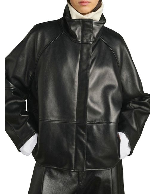 Soeur Black Gamma Leather Jacket