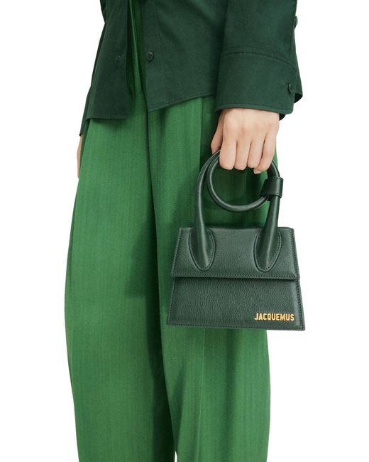 Jacquemus Green Le Chiquito Noeud