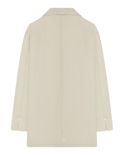 Transit White Single-Breasted Blazer