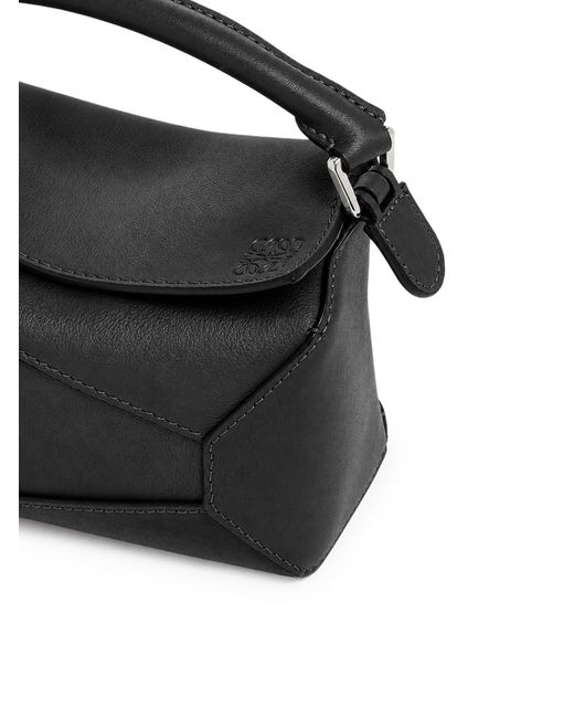 Borsa puzzle mini di Loewe in Black