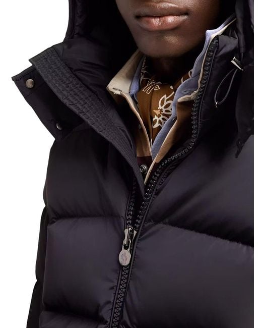 Moncler Black Maya Short Matt Down Jacket for men