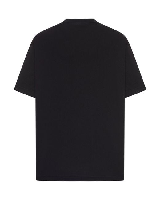 Balenciaga Black The Door Oversize T-Shirt for men