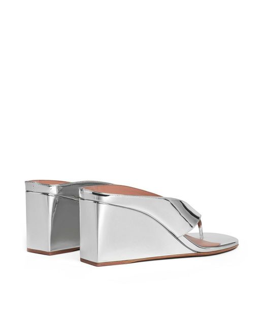 Alaïa White Cube Flip-Flops