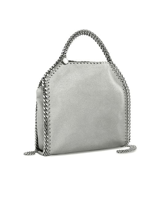 Stella McCartney Gray Micro Falabella Tote Bag