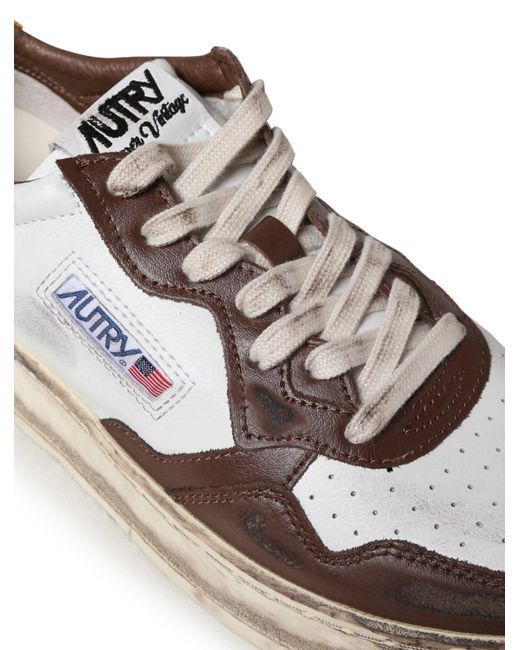 Autry Brown Sneakers Shoes for men