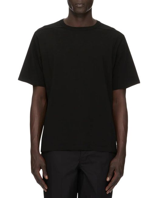 Rick Owens Black Brad T Cotton T-Shirt for men