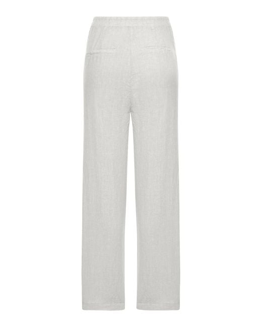 Transit White Wide Leg Pants
