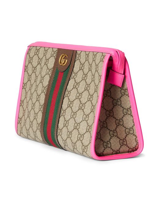 Gucci Multicolor Ophidia GG Pouch for men