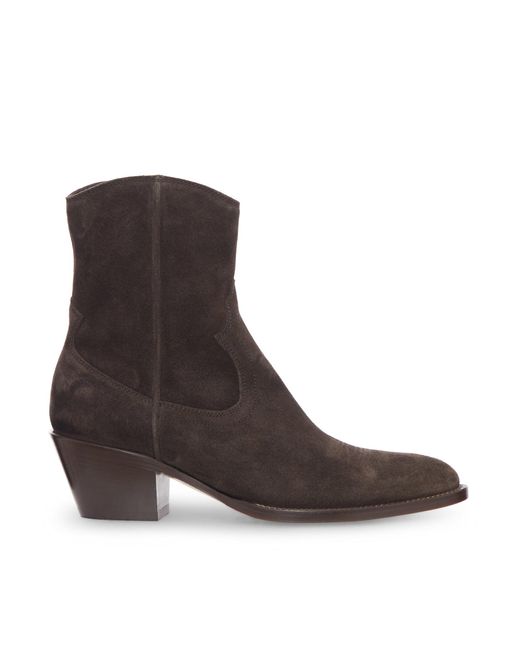 Buttero Brown Annie Suede Ankle Boot