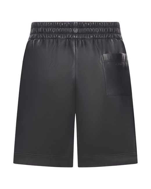Gucci Gray Leather Shorts for men