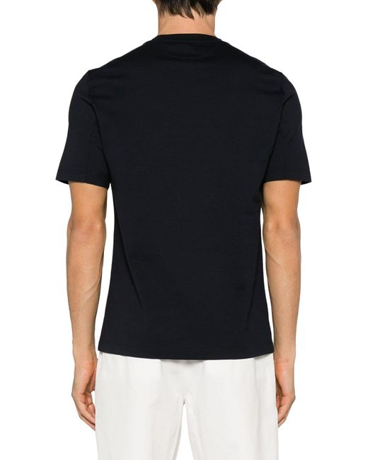 Brunello Cucinelli Black T-shirts for men