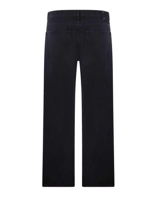 Maison Margiela Blue Straight Leg Jeans for men