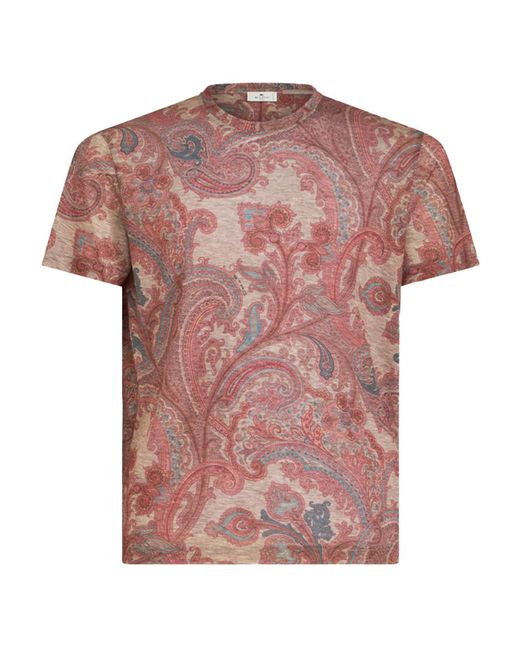 Etro Pink T-Shirts for men