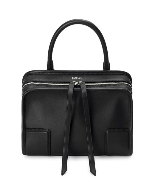 Borsa amazona 180 piccola in morbida pelle di vitello di Loewe in Black