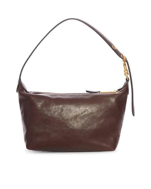 Miu Miu Brown Leather Case Bag