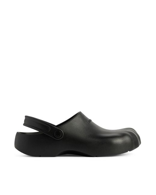Balenciaga Black Sunday Slingback Sandals for men