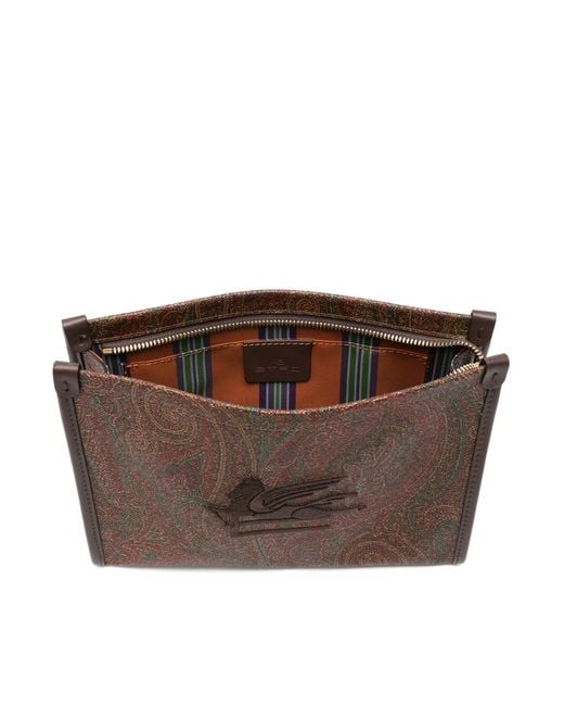 Etro Brown Clutches Bag for men