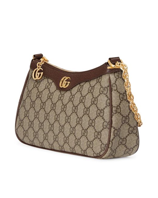 Gucci Gray Ophidia Handbag Small Size