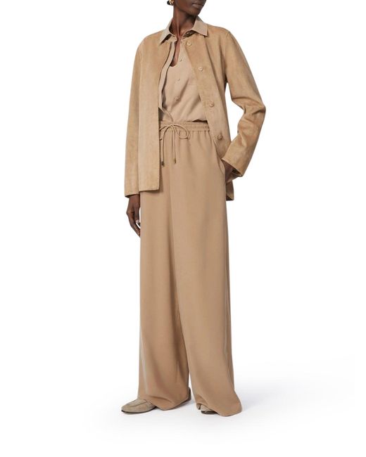 Max Mara Natural Wide Trousers