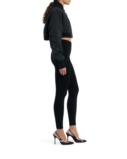 Balenciaga Blue Techwear Leggings