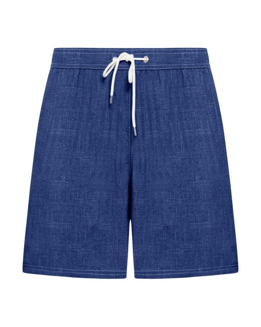 Paul & Shark Blue Swim Shorts Swimwear for men
