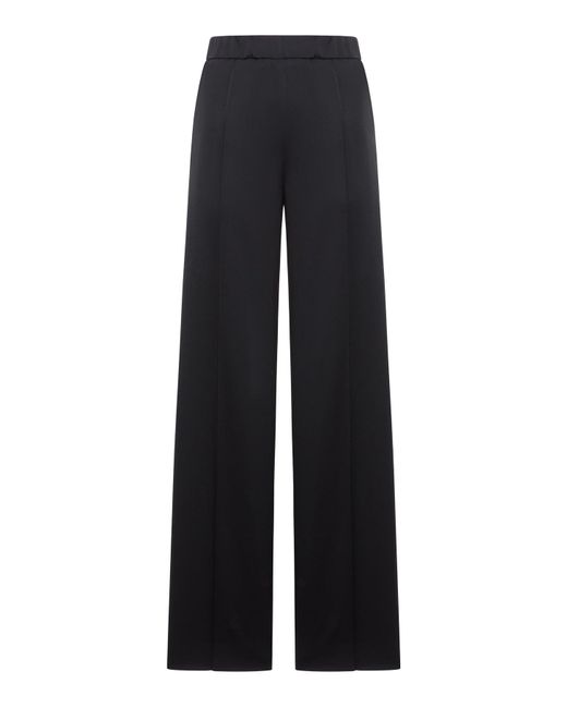 Pantaloni in envers satin di Jil Sander in Blue