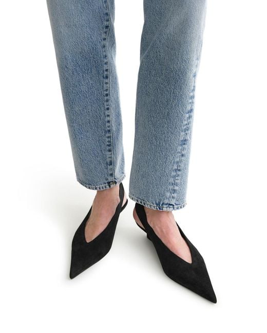 Totême  Blue Twisted Seam Denim