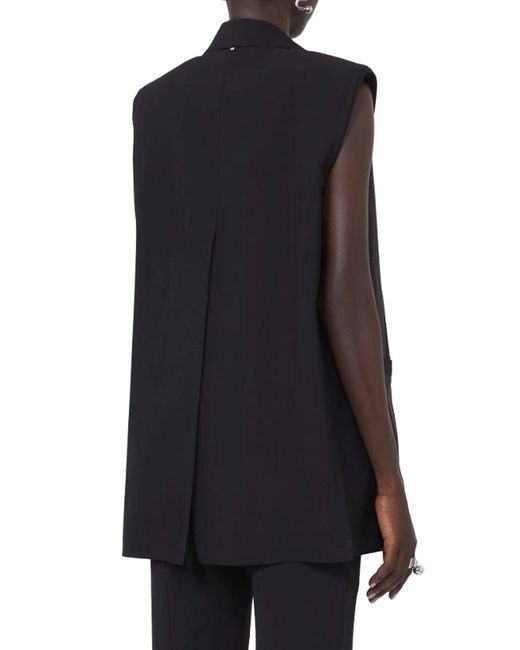 Sportmax Black Oversized Vest