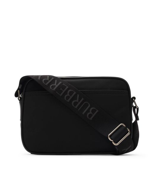 Borsa paddy a tracolla in nylon di Burberry in Black da Uomo