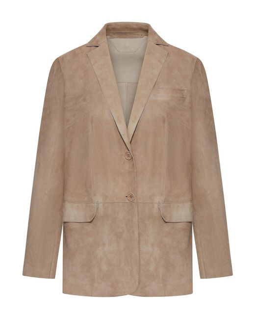 Salvatore Santoro Brown Suede Jacket