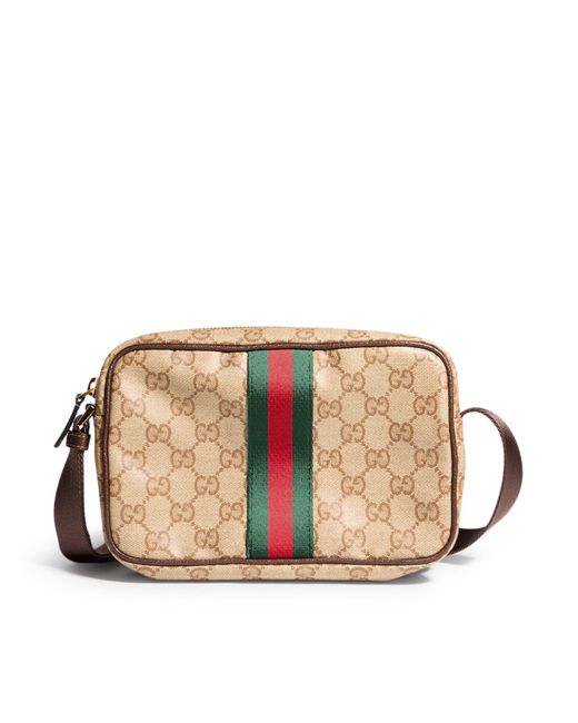 Gucci Multicolor Mini Gg Bag With Web for men