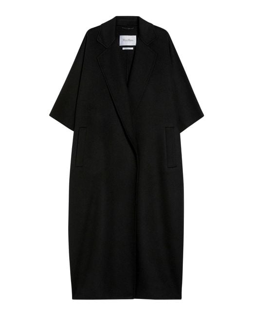 Max Mara Black Single Breasted Coat