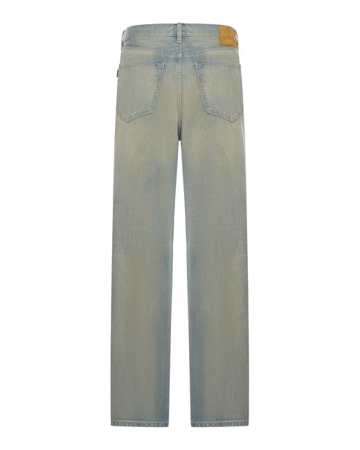Haikure Gray Logan Five-pocket Jeans for men