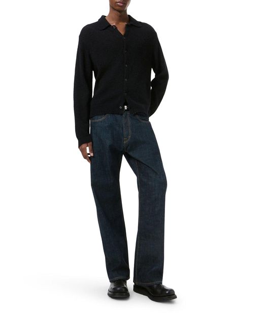 Our Legacy Blue Polo Evening for men
