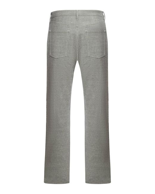Jeans cinque tasche di Maison Margiela in Gray da Uomo