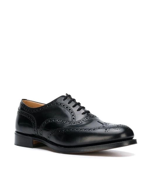 Church's Black Derbies Shoes for men