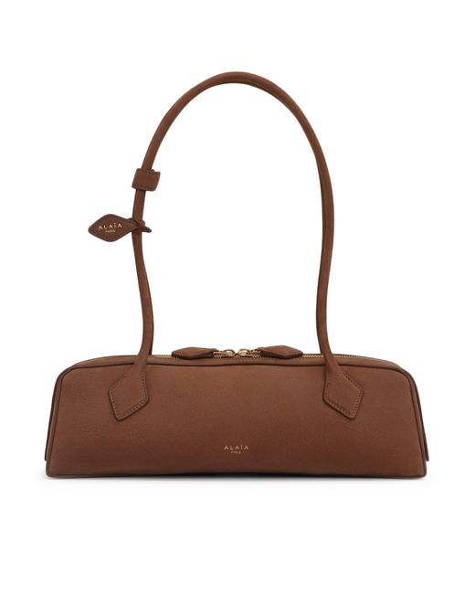 Alaïa Brown Le Teckel Medium Bag