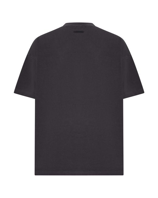 Fear Of God Blue 90's Oversized Cotton T-Shirt for men
