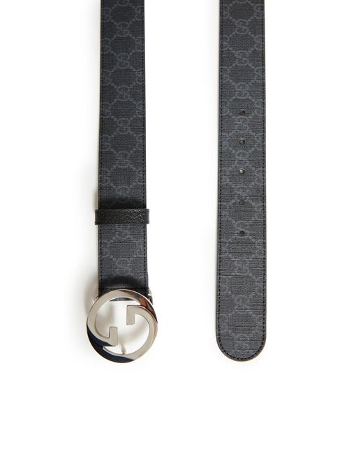 Gucci supreme shop belt men
