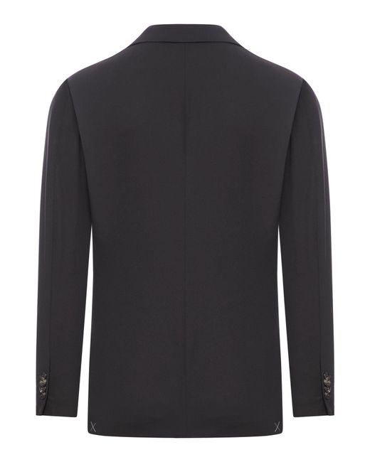 Giorgio Armani Black Suits for men